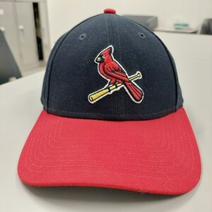 Cardinal Logo Red and Black Baseball Cap